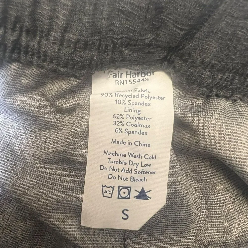 Fair Harbor Mens Small Jogger‎ Pants Lined